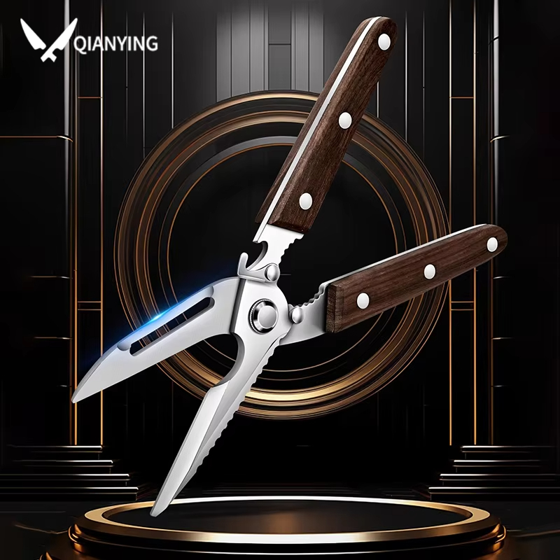 Power Tools Wood - Gunting Dapur Premium Gagang Kayu Baja