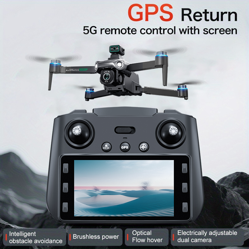 Power Tools World - Drone GPS dengan Posisi Optical Flow,