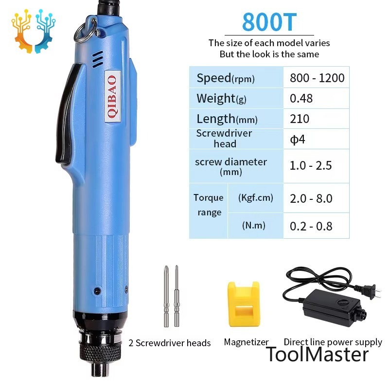 Power Tools Sheets - 【2026】800T Obeng Elektrik Otomatis Bor Tangan