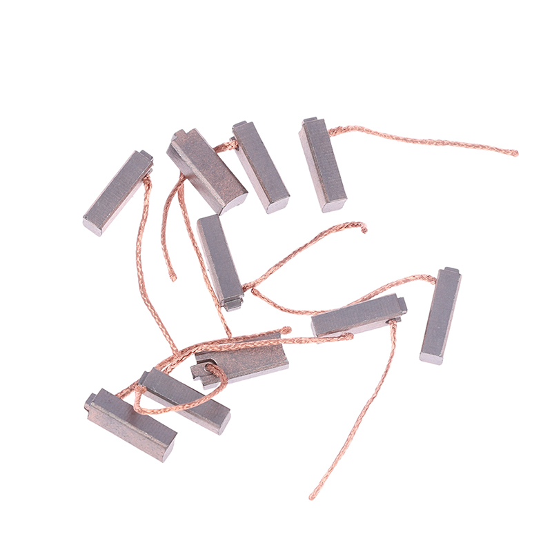 Power Tools Carbon Brush - SF10pcs sikat karbon generator listrik tembaga
