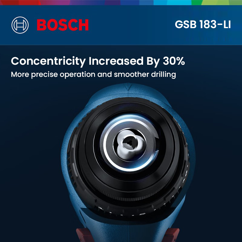 Power Tools Impact - Bosch GSB 183-LI Obeng Bor Listrik