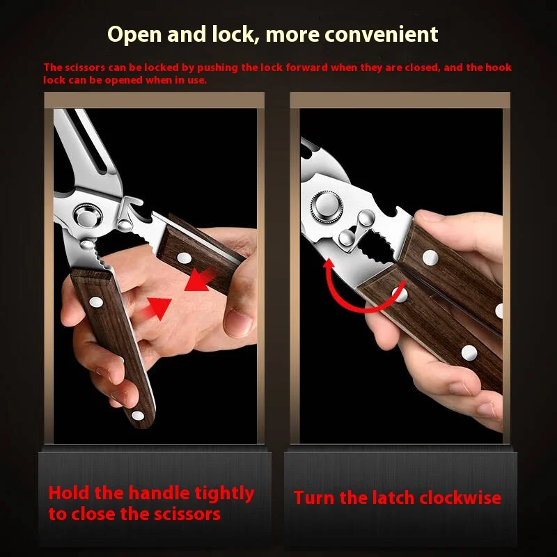 Gunting Dapur Premium Gagang K - Power Tools Wood ulasan dan harga