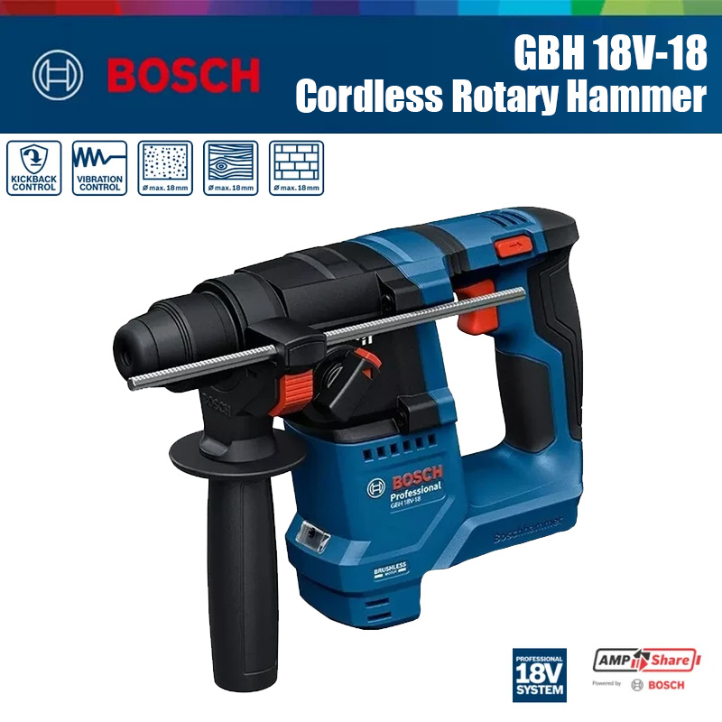 Bosch GBH 18V-18 Bor Palu Rota - Power Tools Impact ulasan dan harga