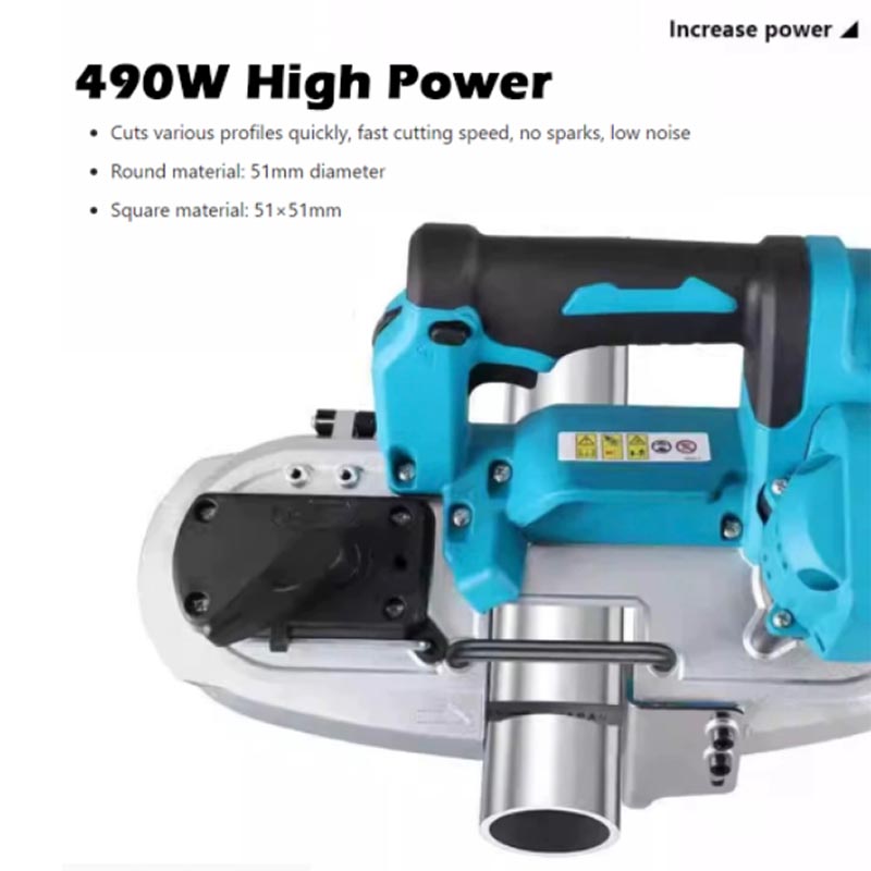 Gergaji Pita Tanpa Kabel 490W, - Power Tools Wood ulasan dan harga