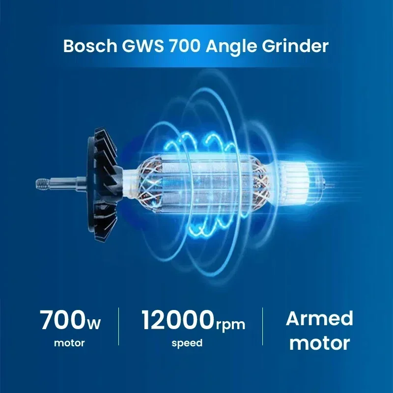 BOSCH GWS 700 Penggiling Sudut - Power Tools Grinder ulasan dan harga