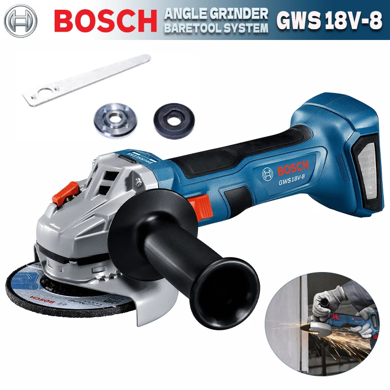 BOSCH GWS 18V-8 Penggiling Sud - Power Tools Grinder ulasan dan harga