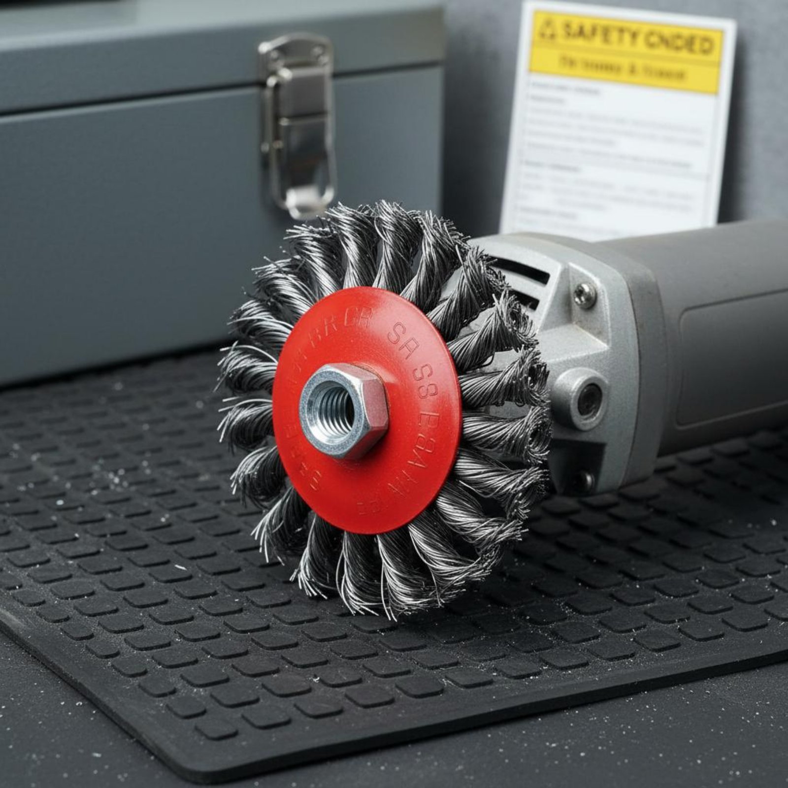 Cakram Pemoles Kawat Baja Roda - Power Tools Grinder ulasan dan harga
