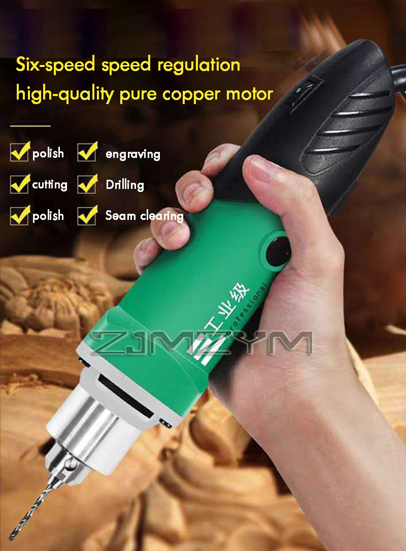 Mesin Ukir Kayu Listrik 6-Posi - Power Tools Sheets ulasan dan harga