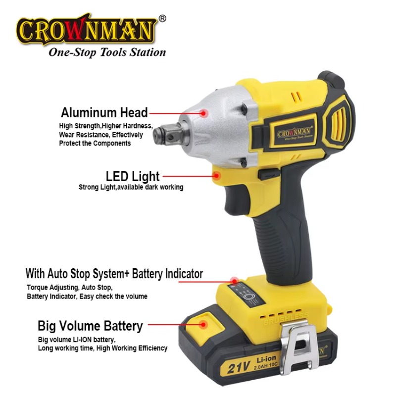 Obeng Impack Tanpa Kabel Brush - Power Tools Impact ulasan dan harga