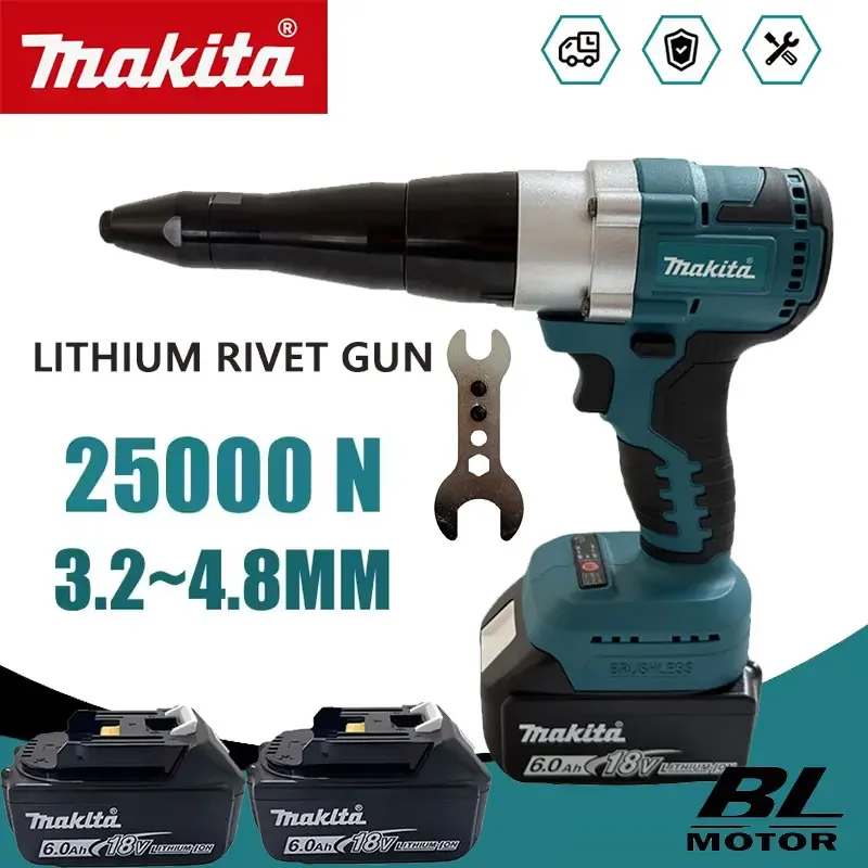 Makita 25000N Pistol Rivet Ele - Power Tools Sheets ulasan dan harga